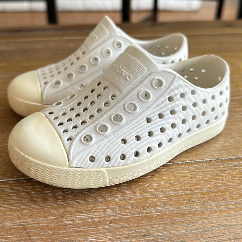 Native Jefferson Shoes Toddler 6 White